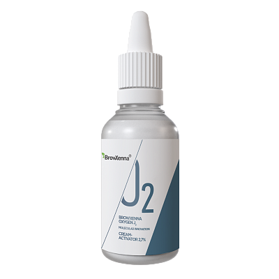 OXYGEN J2 Cream-Activator 2,7%, BrowXenna®, 30 ml